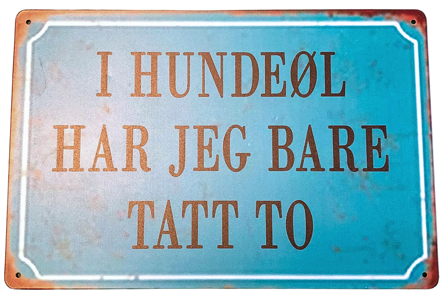 I hundeøl har jeg bare tatt to