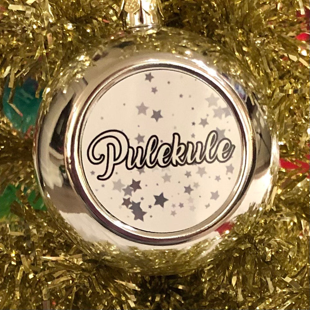Julekule: Pulekule (sølv)