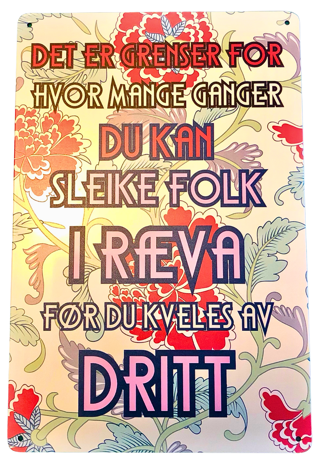 Det er grenser for hvor mange ganger du kan sleike folk i ræva før du kveles av dritt