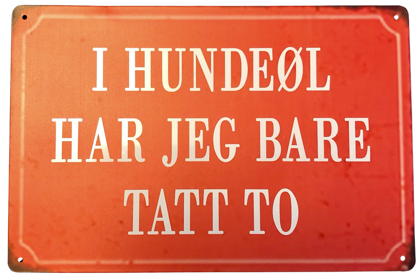 I hundeøl har jeg bare tatt to