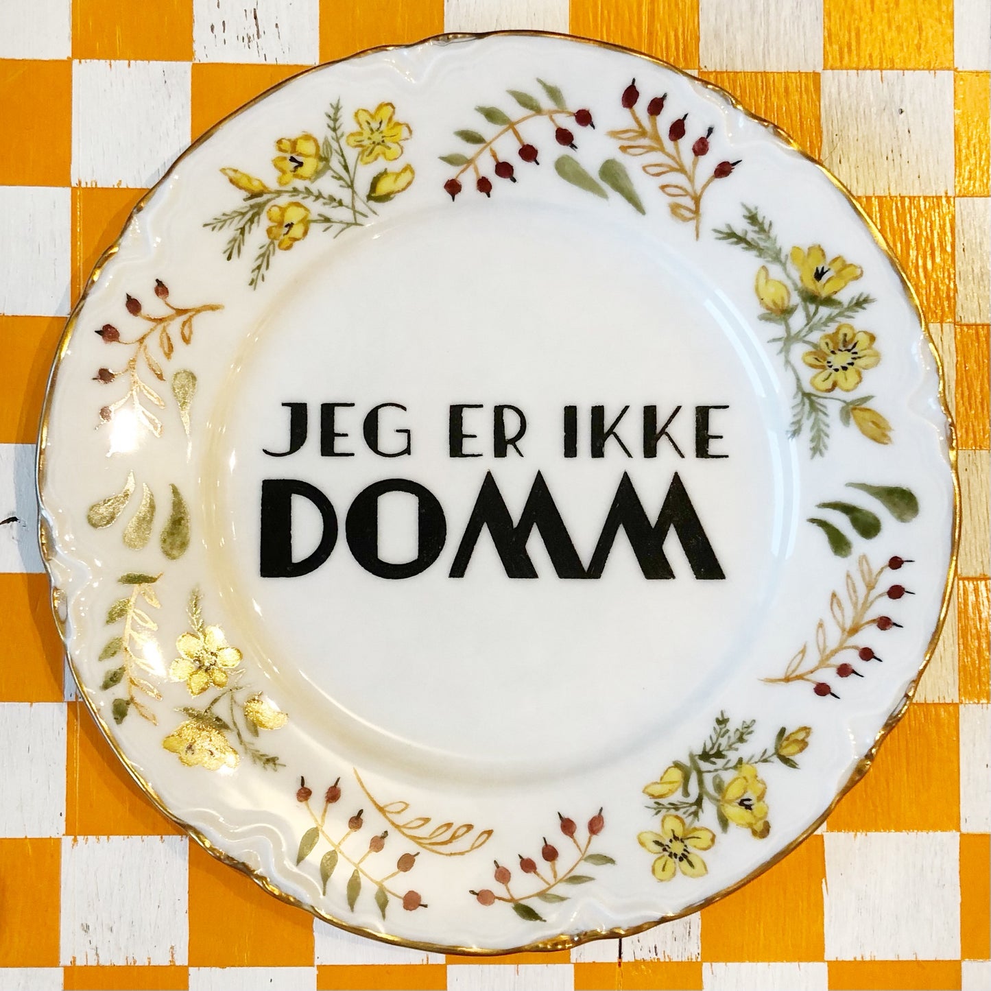 Jeg er ikke domm