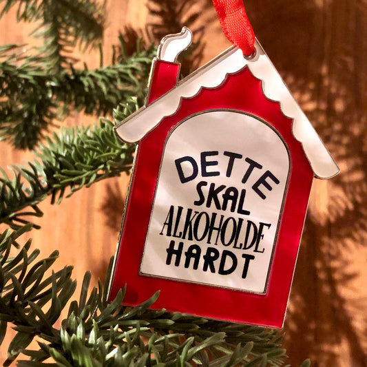 Juletrepynt: Dette skal alkoholde hardt