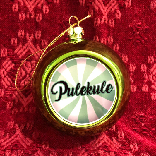 Julekule: Pulekule (grønn)
