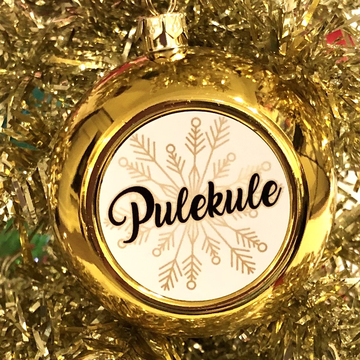 Julekule: Pulekule (gull)