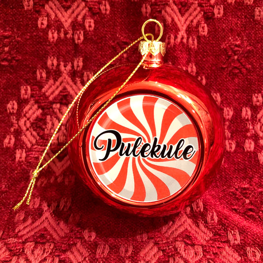 Julekule: Pulekule (rød)