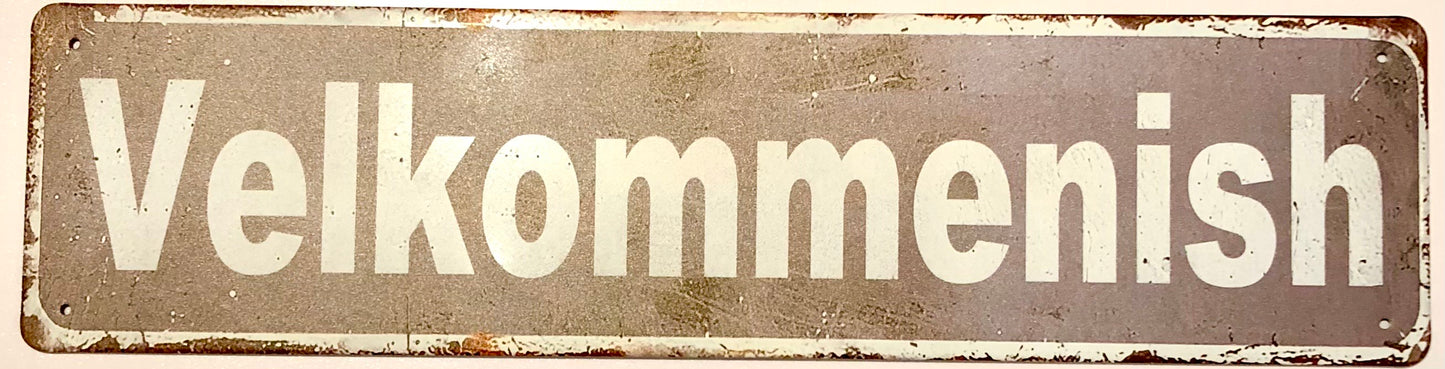 Velkommenish