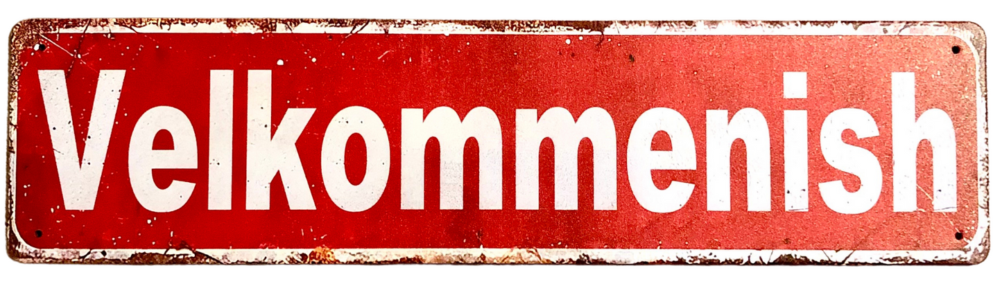 Velkommenish